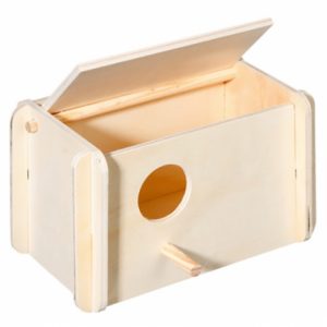 Karlie Nistkasten aus Naturholz - Klein