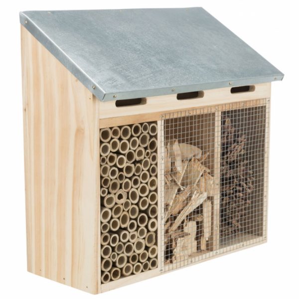 Trixie dreigeteiltes Insektenhotel - 30 × 30 × 14 cm – Bild 3