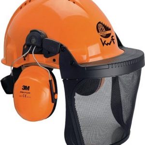 Waldarbeiterkombination G3000M orange UV-stabilisiertes Material EN 397 EN 352-3