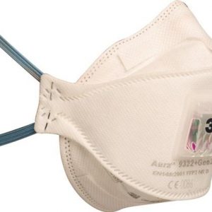 Atemschutzmaske 9322+Gen3SV FFP2/V NR D m.Ausatemventil,faltbar 3M - VPE: 5