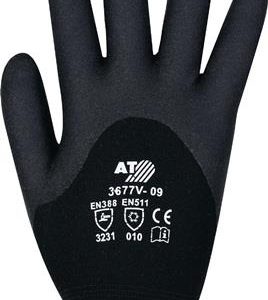 Kälteschutzhandschuhe Gr.9 schwarz EN 388,EN 511 PSA II - VPE: 6