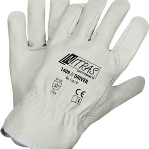 Handschuhe Driver Gr.9 grau EN 388,EN 407 PSA II NITRAS - VPE: 12