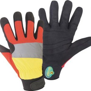Forstschutzhandschuh WOODS Mechanics Gr.XL schwarz/rot/gelb PSA III