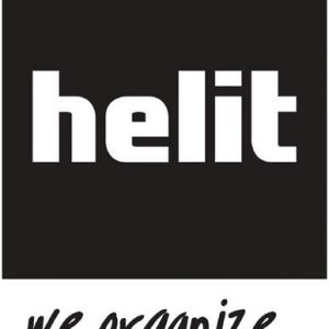 Abfallsammler Ø314xH650mm 30l mittelgrau HELIT