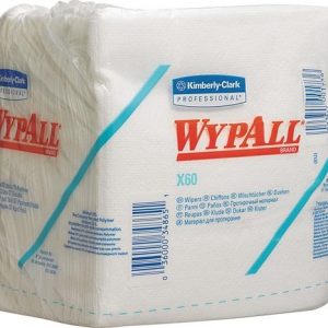 Wischtuch WYPALL X60 6034 L310xB320ca.mm weiß 1-lagig 12 Btl.à 76 Tü.