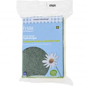 FRIDA Topfreiniger gelb / grün 2er