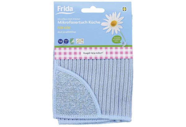 FRIDA Küchentuch mit Scheuerecke Mikrofaser 33 x 33 cm