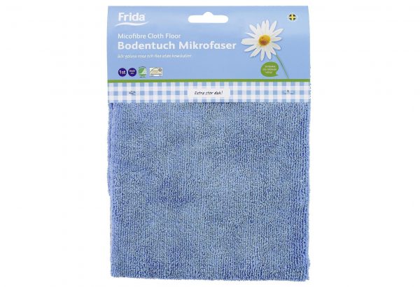 FRIDA  Bodentuch Mikrof.50x60cm blau - 12 VPE