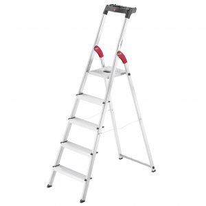 HAILO Sicherheits-Stehleiter 'StandardLine L 60' 5-stufig