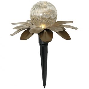 STAR TRADING LED Solardekoblume 'Lilly' 3er Pack