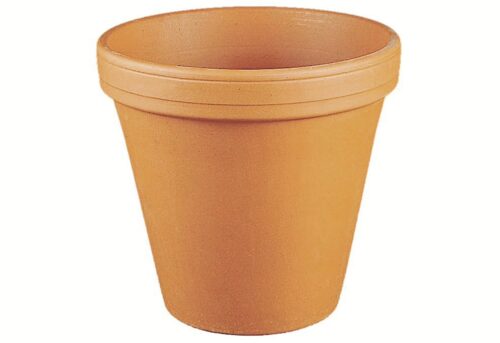 SPANG Blumentopf Ton Ø14cm konisch natur