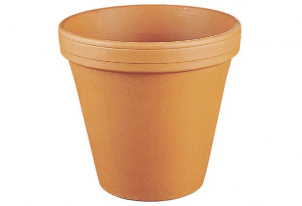SPANG Blumentopf Ton Ø16cm konisch natur