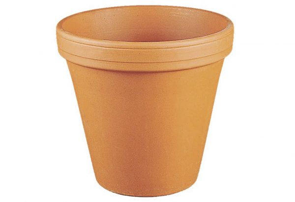 SPANG Blumentopf Ton Ø18cm konisch natur