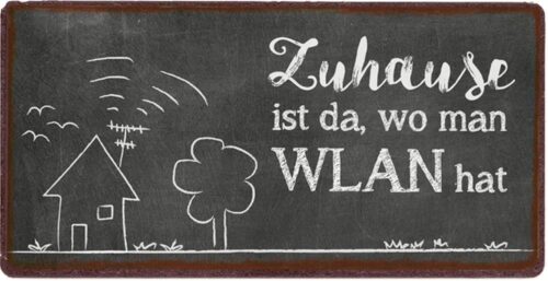 Magnetbild ''W-LAN'', 1 Stück