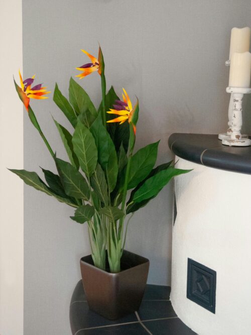 Europalms Strelitzie, Kunstpflanze, 90cm – Bild 6